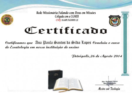curso de escatologia